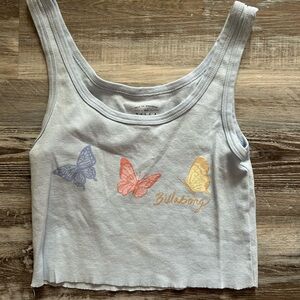 Billabong cropped butterfly top